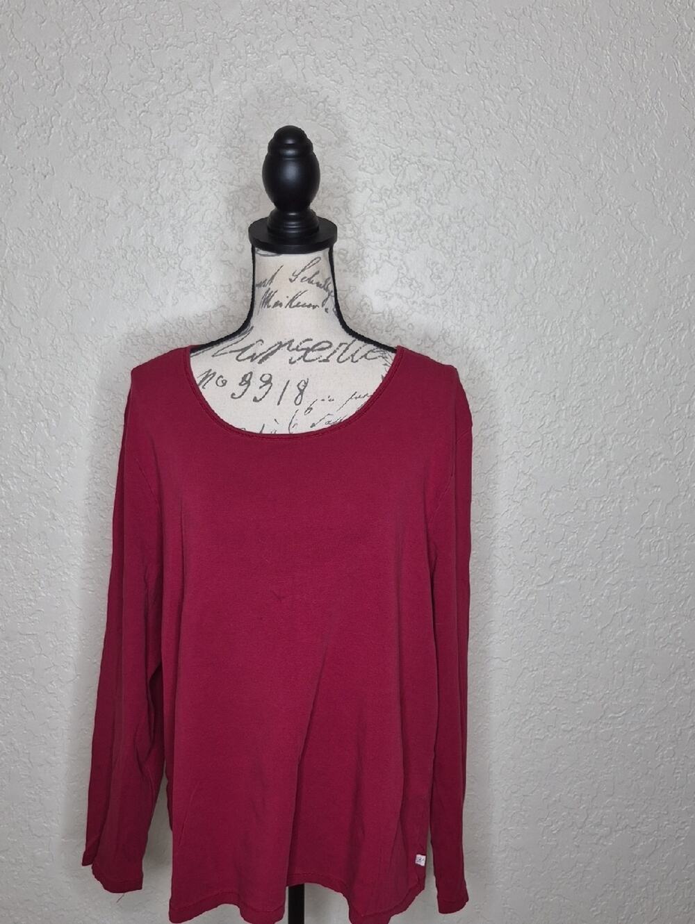 Venezia Modern Tee Long Sleeve Shirt Size 18/20